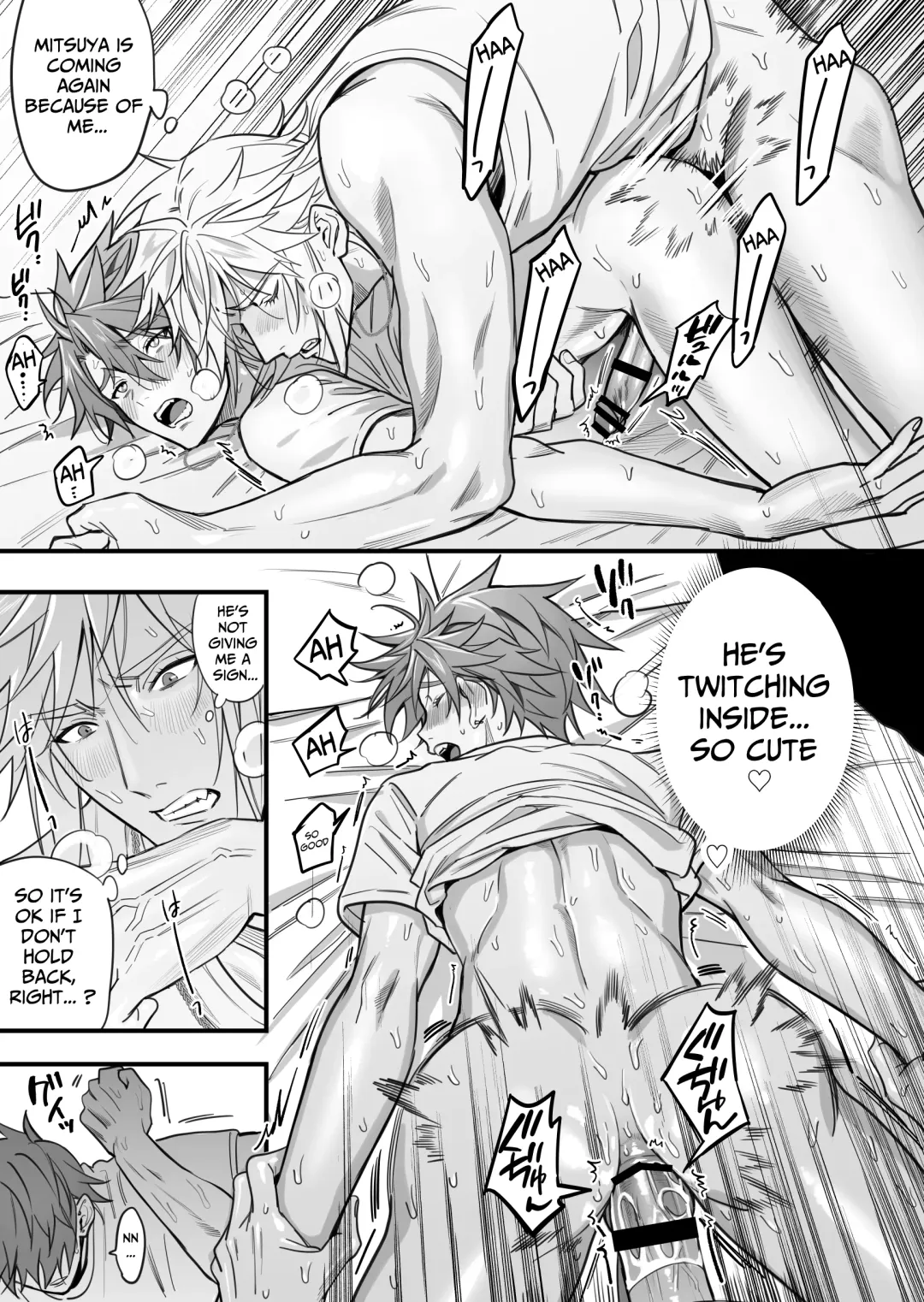 [Fujimura Marina] YuruMitsu Lucky Love Love Hard Night!!! | YuruMitsu Lucky Lovely Hard Night!!! Fhentai.net - Page 18