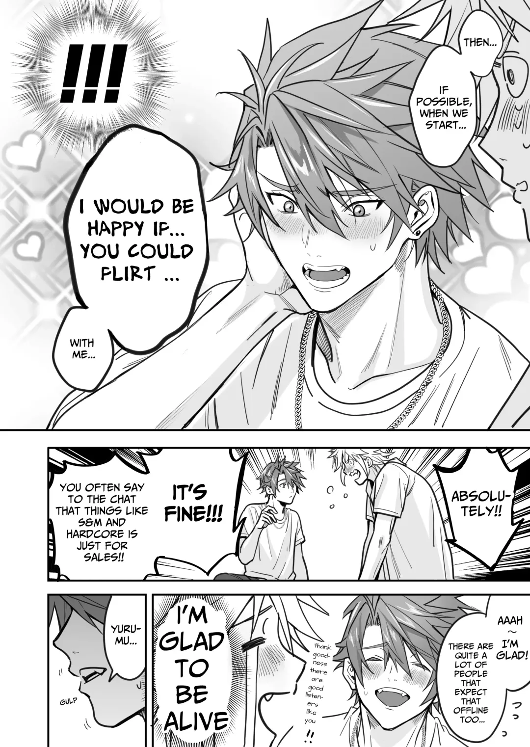 [Fujimura Marina] YuruMitsu Lucky Love Love Hard Night!!! | YuruMitsu Lucky Lovely Hard Night!!! Fhentai.net - Page 7