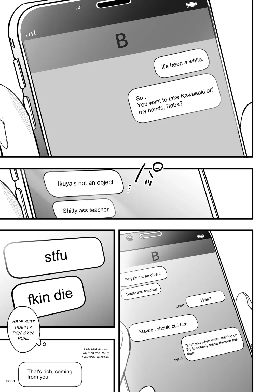 [Fujimura Marina] Yuutousei wa Kuzu no Kyouiku o Owaritakunai | Diligent Student Doesn't Want His Naughty Lessons To End Fhentai - Page 129