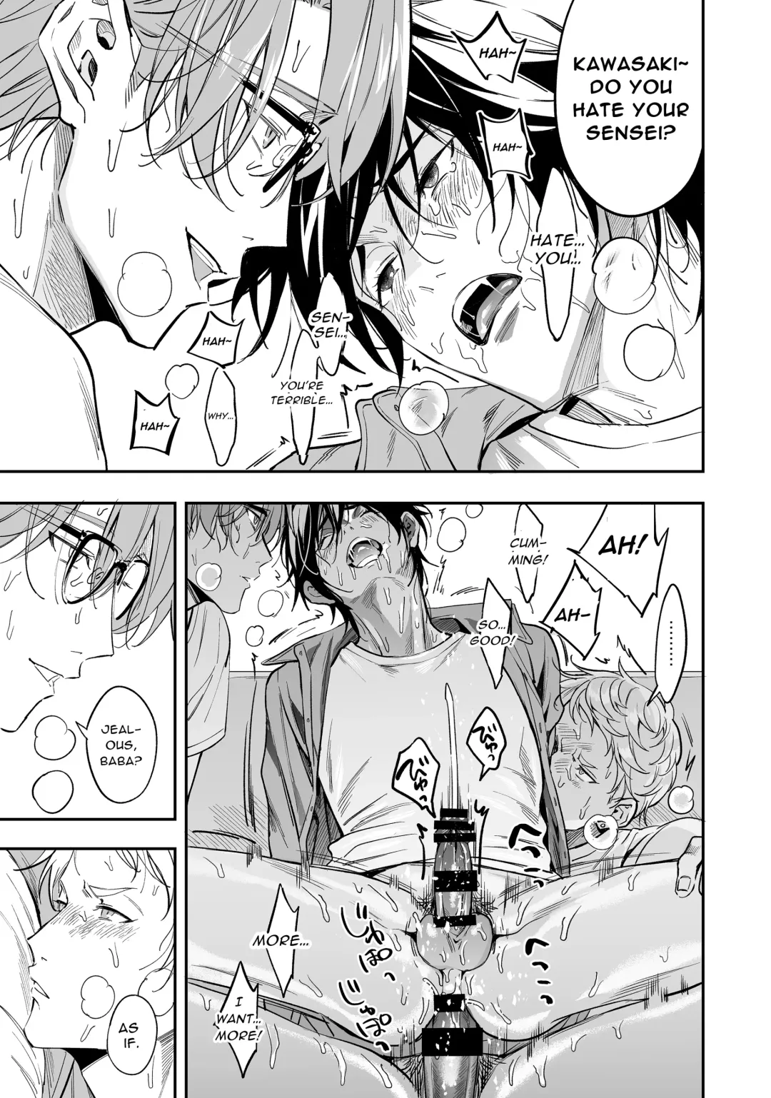 [Fujimura Marina] Yuutousei wa Kuzu no Kyouiku o Owaritakunai | Diligent Student Doesn't Want His Naughty Lessons To End Fhentai - Page 28