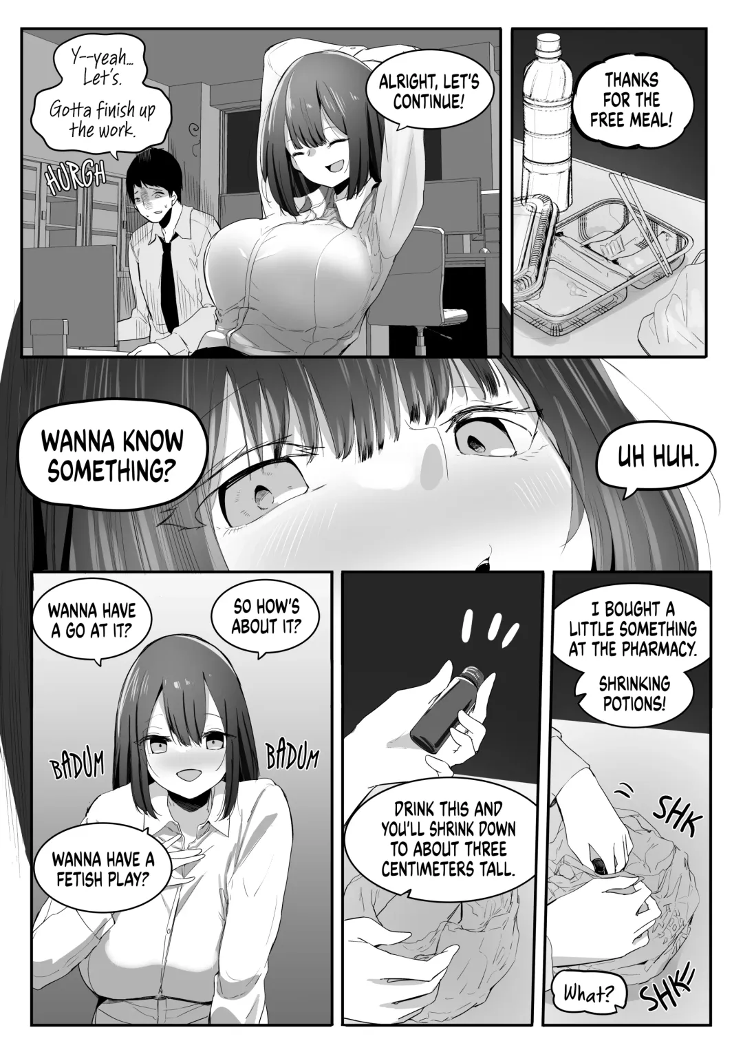 [Marushamo] Ore no Seiheki ga Kouhai ni Baretara Kouhai mo Onaji Seiheki datta | She Knows My Sexual Secret Fhentai.net - Page 5