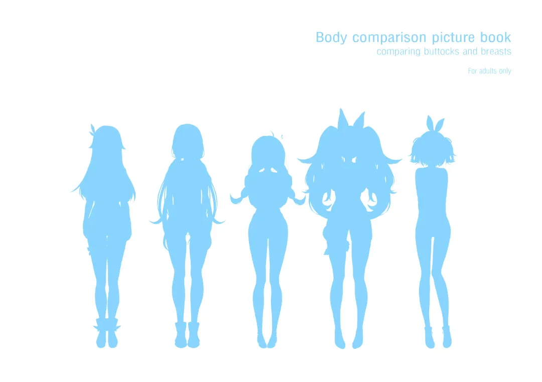 [Midnight] ホ□ライブ からだのくらべる図鑑 ーちちくらべ しりならべー Fhentai - Page 37