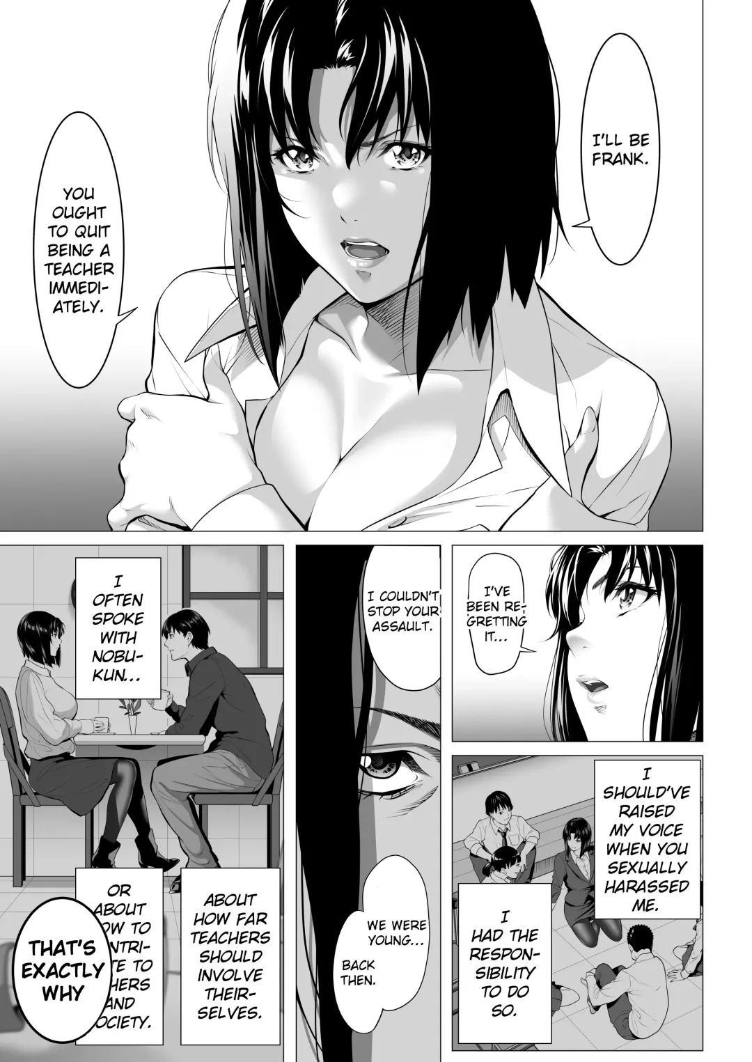 [Futamine Kobito] Miboujin Hinako Otto no Nikunda Aitsu ni Dakare... Fhentai.net - Page 34