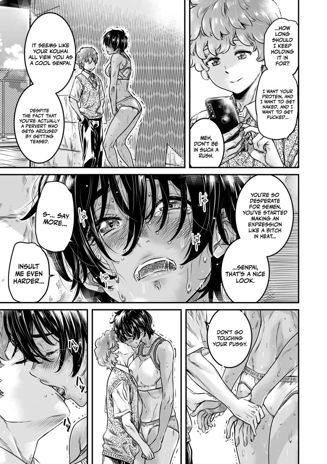 [Maruta] Shinchou 175cm no Rikujou Joshi | A 175cm-Tall Track-and-Field Girl Wants to Run with Her Male Kouhai's Semen Inside Her Fhentai - Page 16