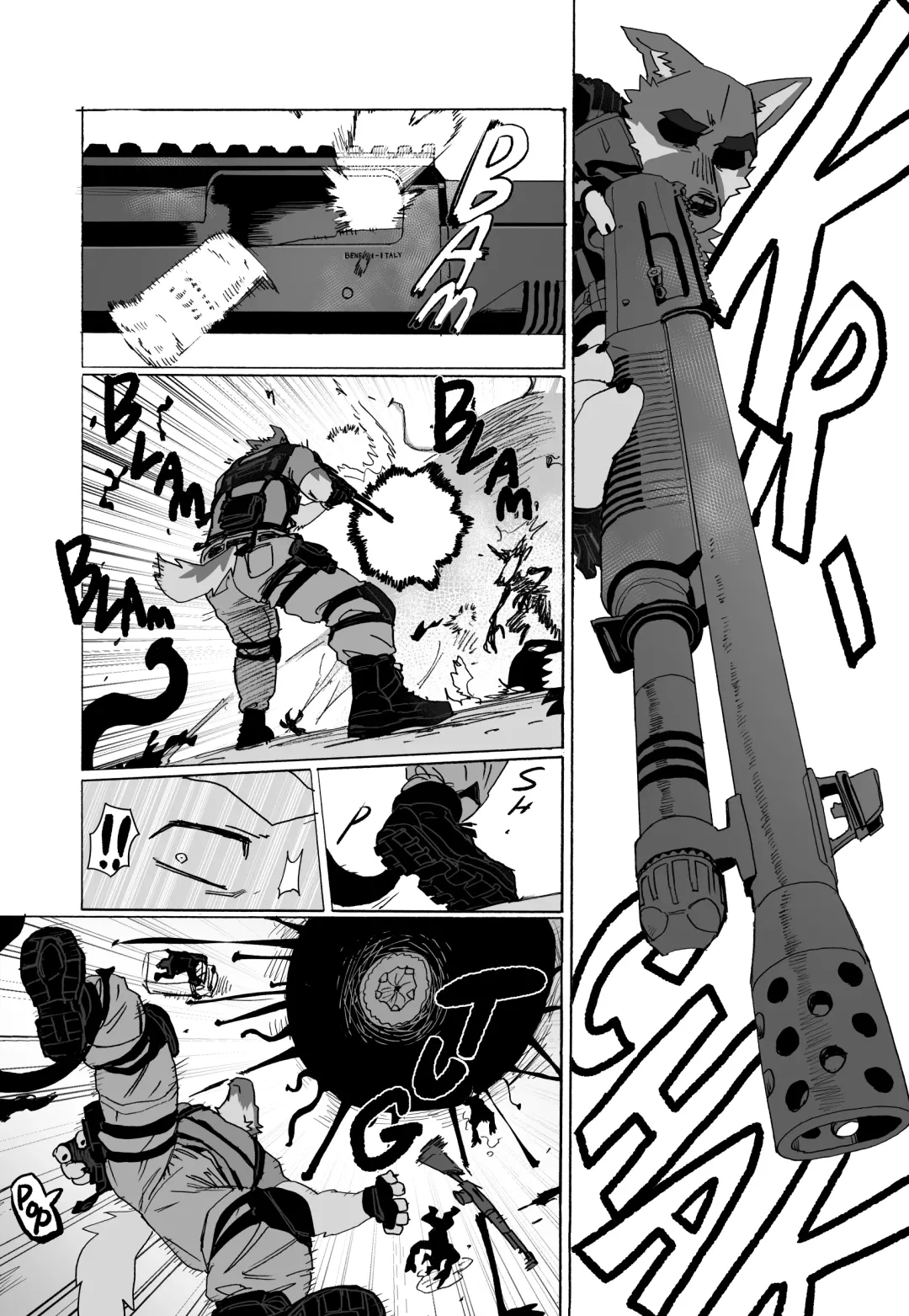 [Nomifuki] GUN ACTION×??? Fhentai - Page 7