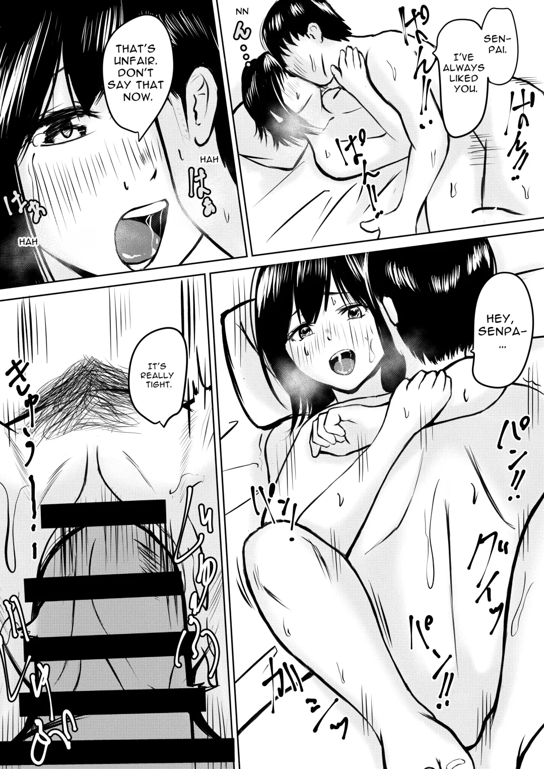 Kareshi Mochi no Senpai to AirCon ga Kowareta Heya de Asa made... | Senpai Has A Boyfriend, But When We're In A Room With No AC Till Morning... Fhentai.net - Page 22