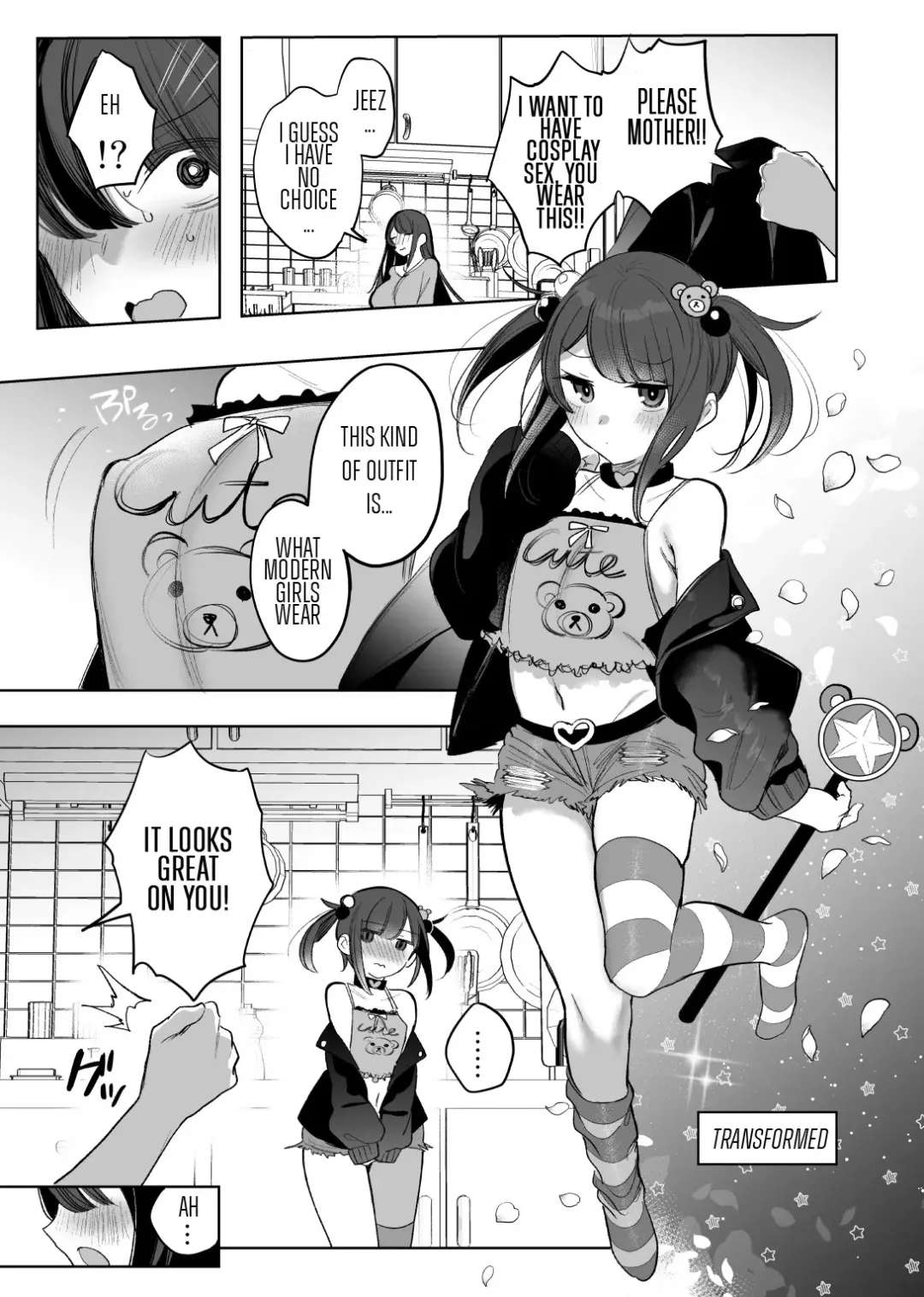 Read [Amamiya Mizuki] Mahou Shoujo Okaa-san, Mesugaki ni Naru - Fhentai.net