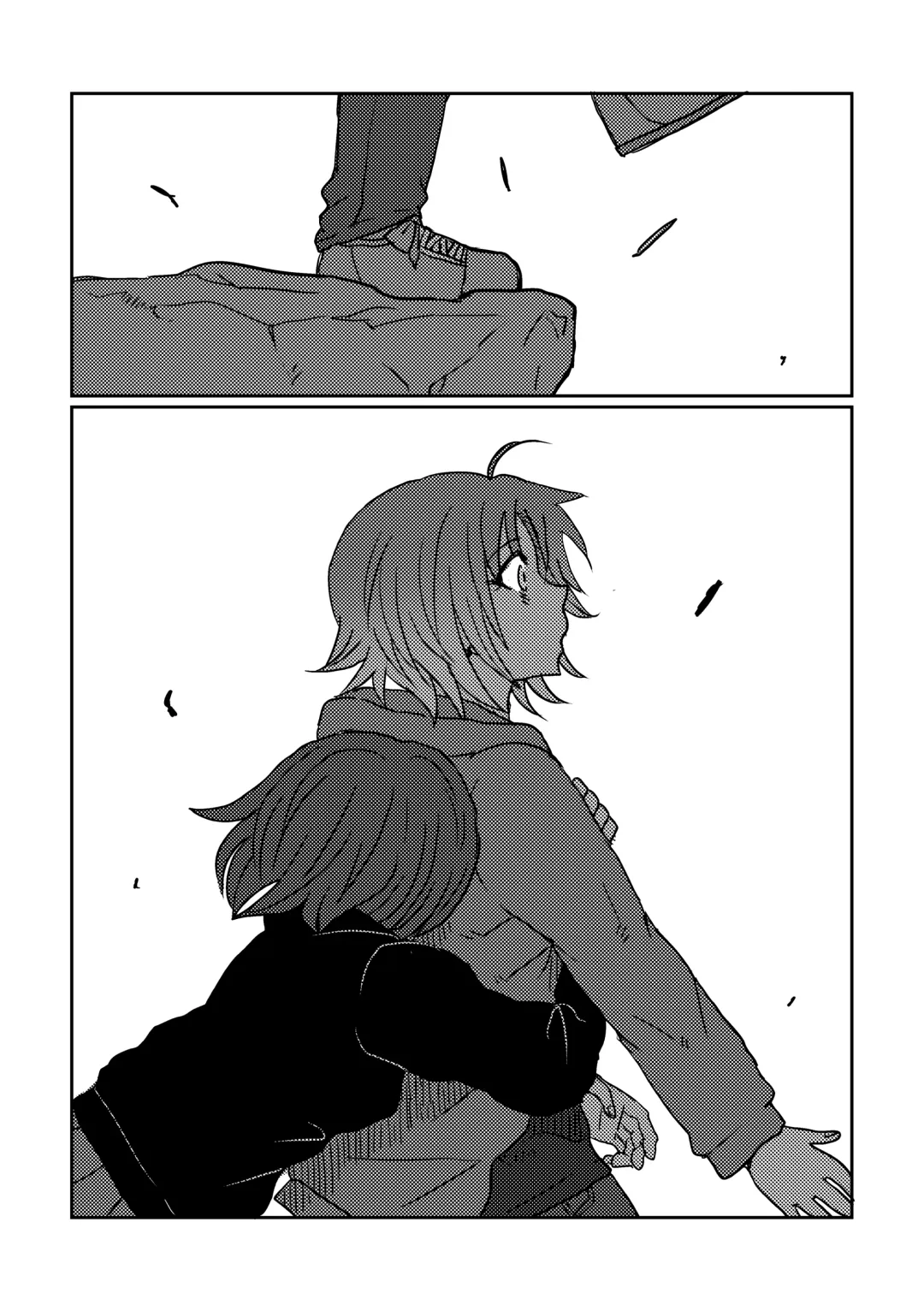 [Kuzuboshi Kenta] Boku yori Higuchi Madoka o Kizutsukerareru Sonzai wa Kono Sekai ni Nai. - "Two sides of the same coin." Fhentai - Page 35