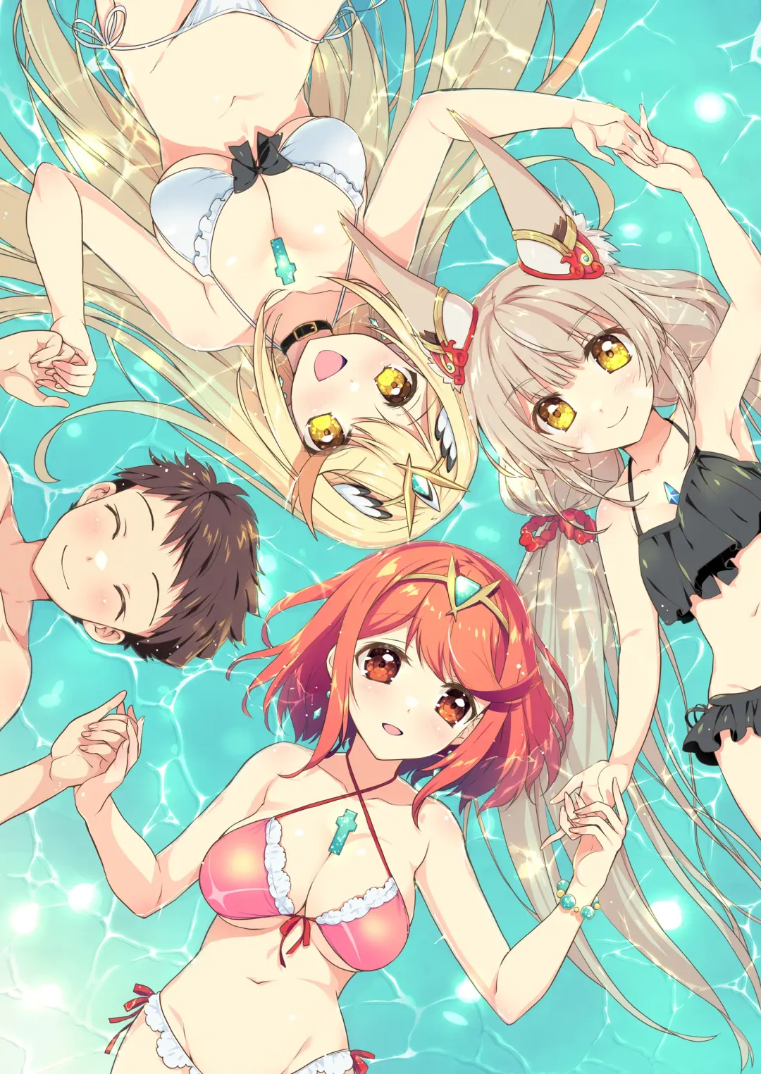 [Watsuki Rumi - Yuuki Sei] RE:COLORS!# 05 Kanojo ga Mizugi ni Kigaetara Rakuen ni Ichiban Chikai Shima!? Fhentai - Page 42