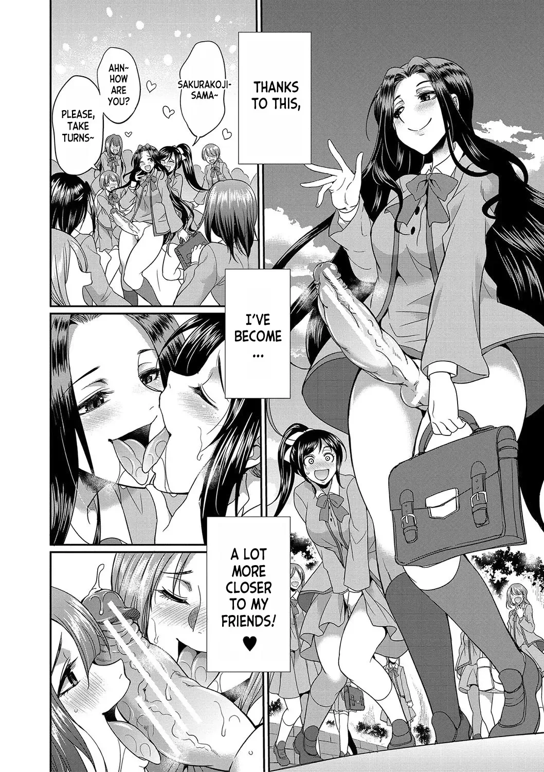 [Gekka Kaguya] Futanari x Reijou x Dairankou - Futanari Daughter Grand Orgy Fhentai.net - Page 59