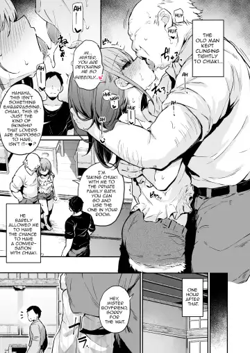 [Hitoi] Enkou Kanojo to Kengakukai 2 | Guided tour to my girlfriend's paid date 2 Fhentai.net - Page 12