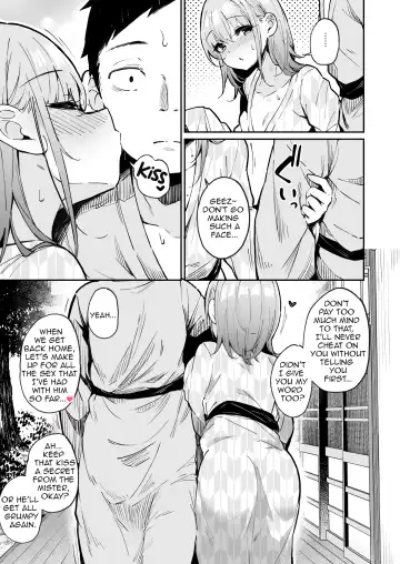 [Hitoi] Enkou Kanojo to Kengakukai 2 | Guided tour to my girlfriend's paid date 2 Fhentai.net - Page 28