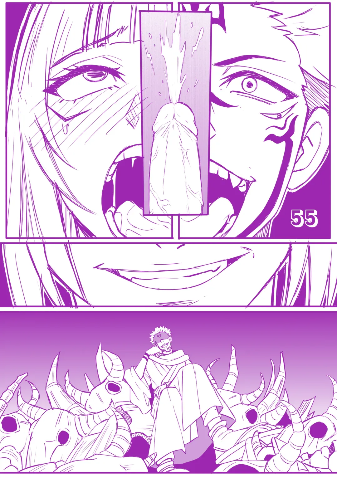 [Mayitgu] Jujutsu Kaisen: Mahito Mayhem Fhentai - Page 56