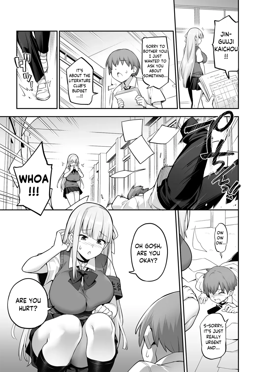 [Try] Akogare no Seitokaichou ga Kyonyuu Sugiru Ken | The Beloved Student Council President With the Obscenely Big Tits (decensored) Fhentai - Page 6