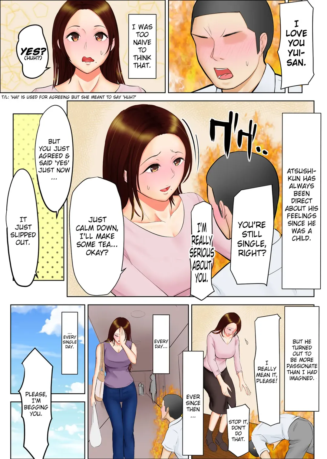 Tomohaha Ganbou | Desire for a Friend's Mother Chapter 01 Fhentai - Page 4