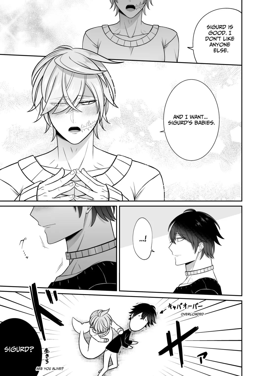 Falling for a Wounded Mermaid Fhentai - Page 34