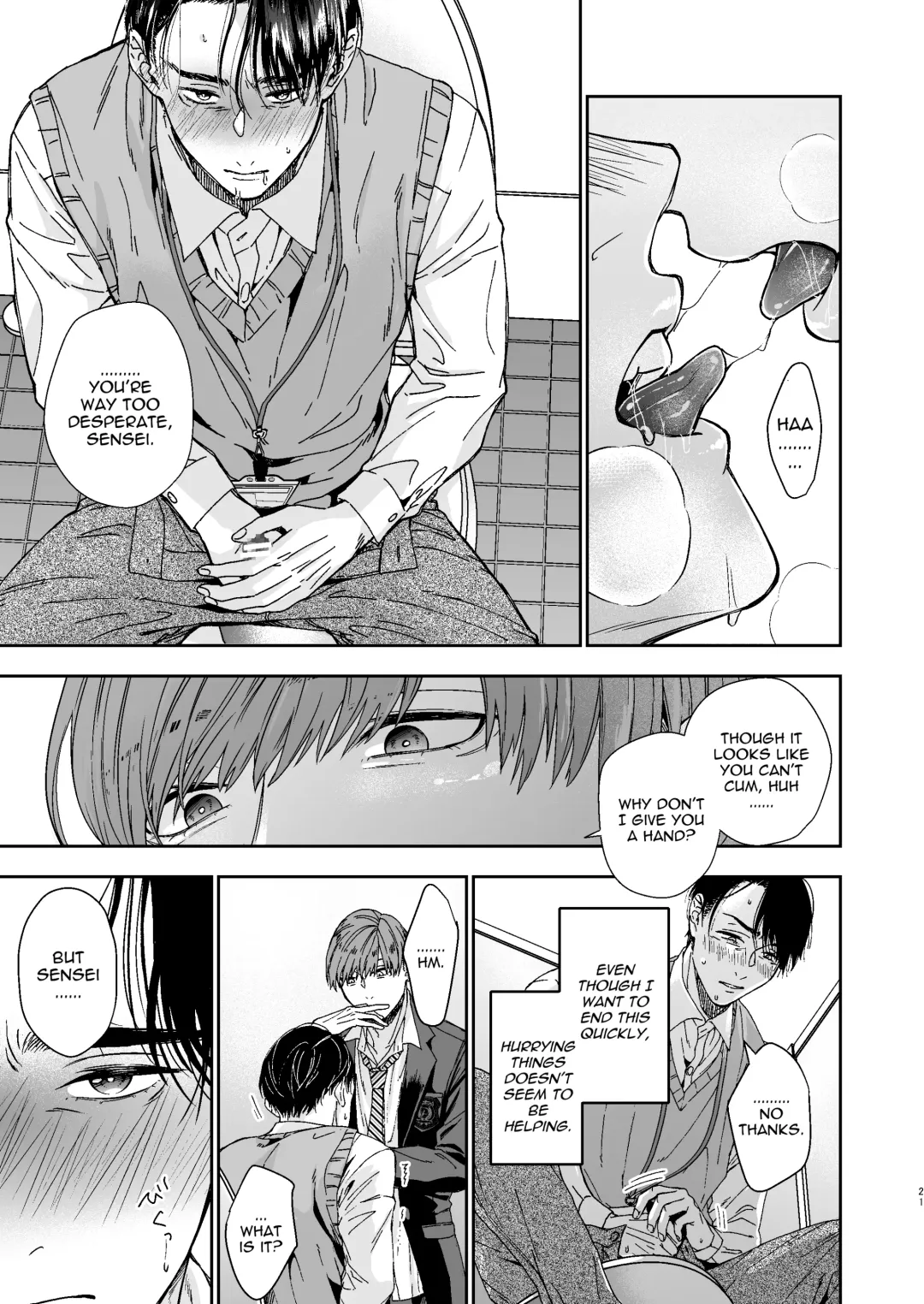 [Kyomu] Yarichin Kyoushi no Ore ga Seito ni Choukyou Sarete Mesu Ochi nante Suru Wake Nai!? | No way a Playboy Teacher like me could get Sexually Disciplined and Femcorrupted by my Student! Fhentai.net - Page 21