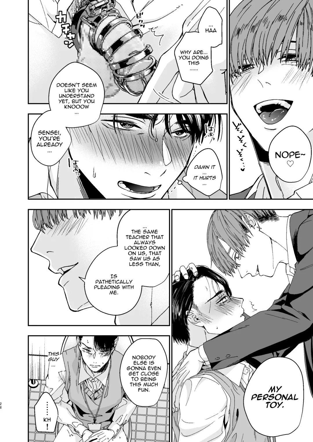 [Kyomu] Yarichin Kyoushi no Ore ga Seito ni Choukyou Sarete Mesu Ochi nante Suru Wake Nai!? | No way a Playboy Teacher like me could get Sexually Disciplined and Femcorrupted by my Student! Fhentai.net - Page 28