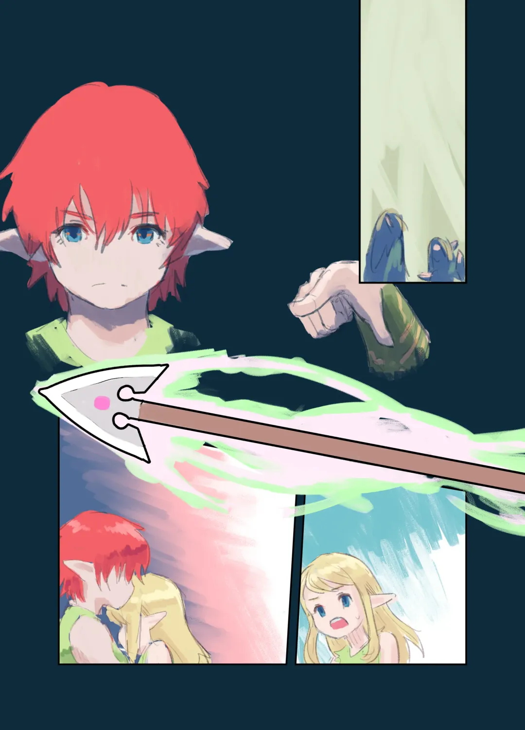 [Bionics Nattou] Kiken Shokushu Seibutsu VS Seppatsumatta Onee-chan Elf Fhentai - Page 44