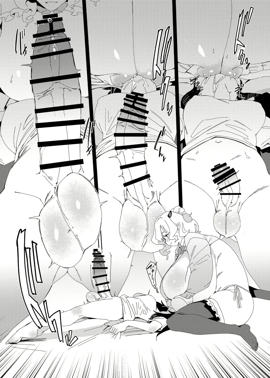 [Momo No Suidousui] Gal Succubus to Futanari Neet Fhentai - Page 21