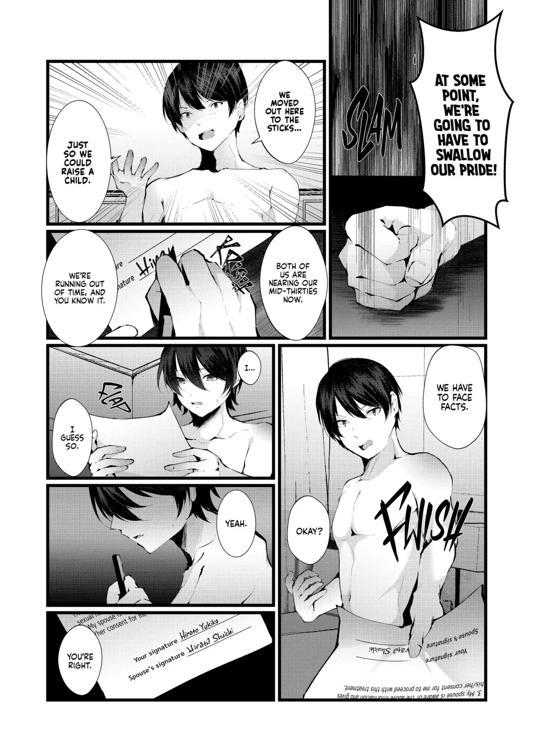 [Fujisaki Fujiko] Kakkou no Rakuin ~Ninkatsu Kyonyuu Hitozuma ga Biyaku Jirashi Massage ni Kokomo mo Karada mo Ochiru made~ _ The Mark of the Cuckoo Fhentai - Page 16