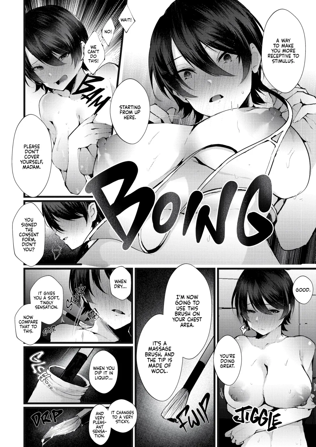 [Fujisaki Fujiko] Kakkou no Rakuin ~Ninkatsu Kyonyuu Hitozuma ga Biyaku Jirashi Massage ni Kokomo mo Karada mo Ochiru made~ _ The Mark of the Cuckoo Fhentai - Page 23