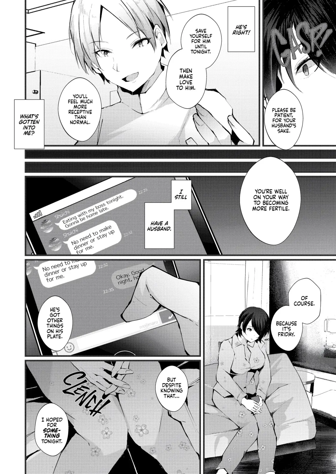 [Fujisaki Fujiko] Kakkou no Rakuin ~Ninkatsu Kyonyuu Hitozuma ga Biyaku Jirashi Massage ni Kokomo mo Karada mo Ochiru made~ _ The Mark of the Cuckoo Fhentai - Page 35