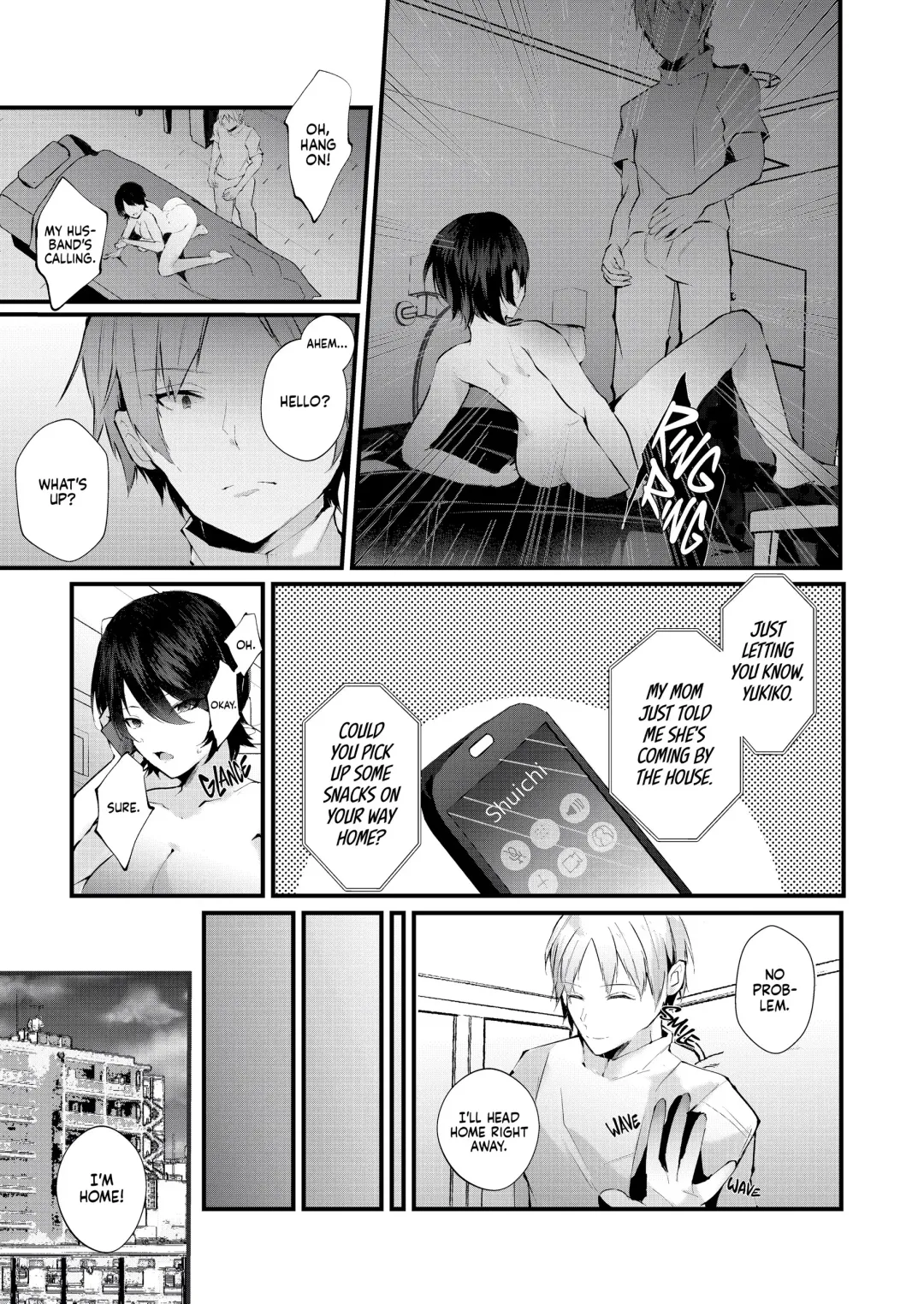 [Fujisaki Fujiko] Kakkou no Rakuin ~Ninkatsu Kyonyuu Hitozuma ga Biyaku Jirashi Massage ni Kokomo mo Karada mo Ochiru made~ _ The Mark of the Cuckoo Fhentai - Page 40