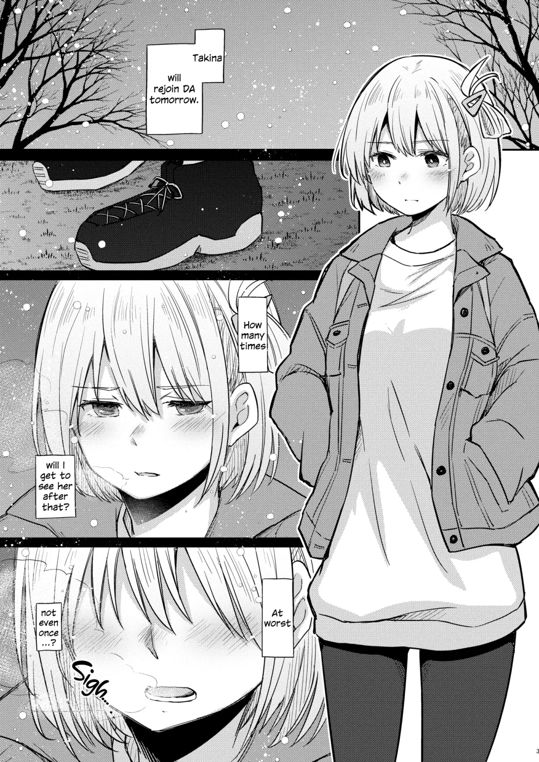 [Pikachi] Kyou, Chisato to | Tonight, My First Time With Chisato Fhentai - Page 2
