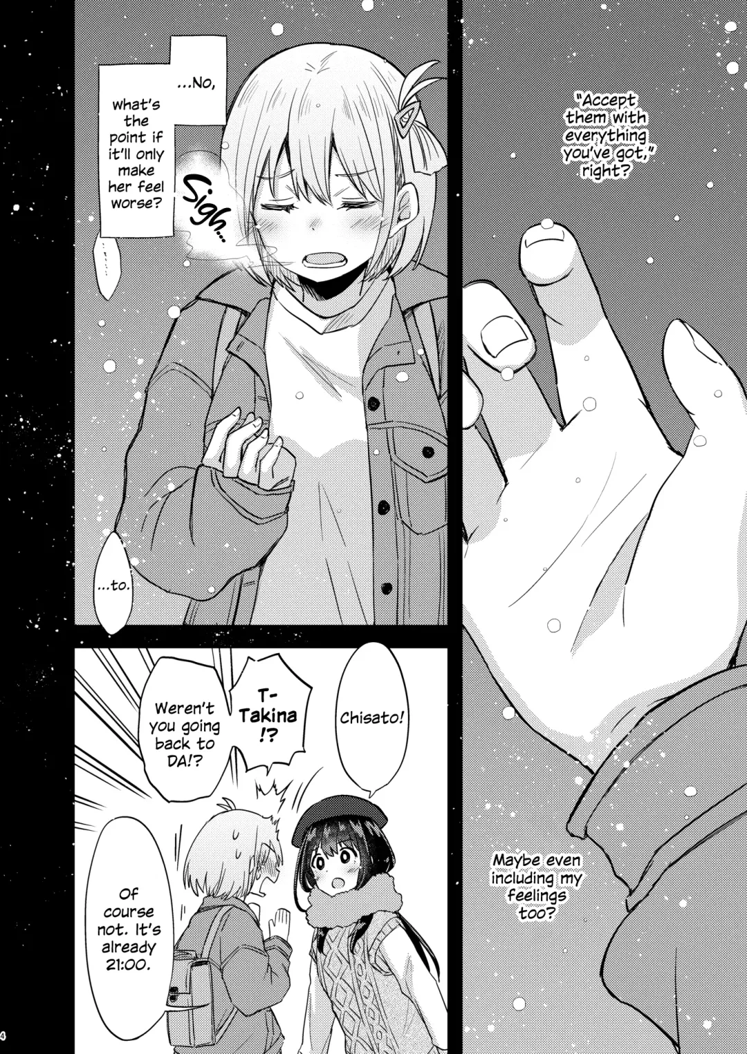 [Pikachi] Kyou, Chisato to | Tonight, My First Time With Chisato Fhentai - Page 3
