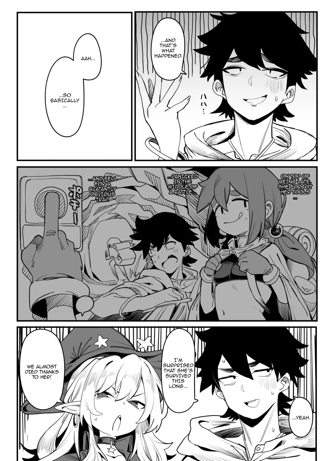 [Yamai] Okane ga Hitsuyou na Onna Boukensha ga Kantan ni Damasarechau Hanashi | Story About a Broke Female Adventurer Getting Easily Fooled Fhentai - Page 4