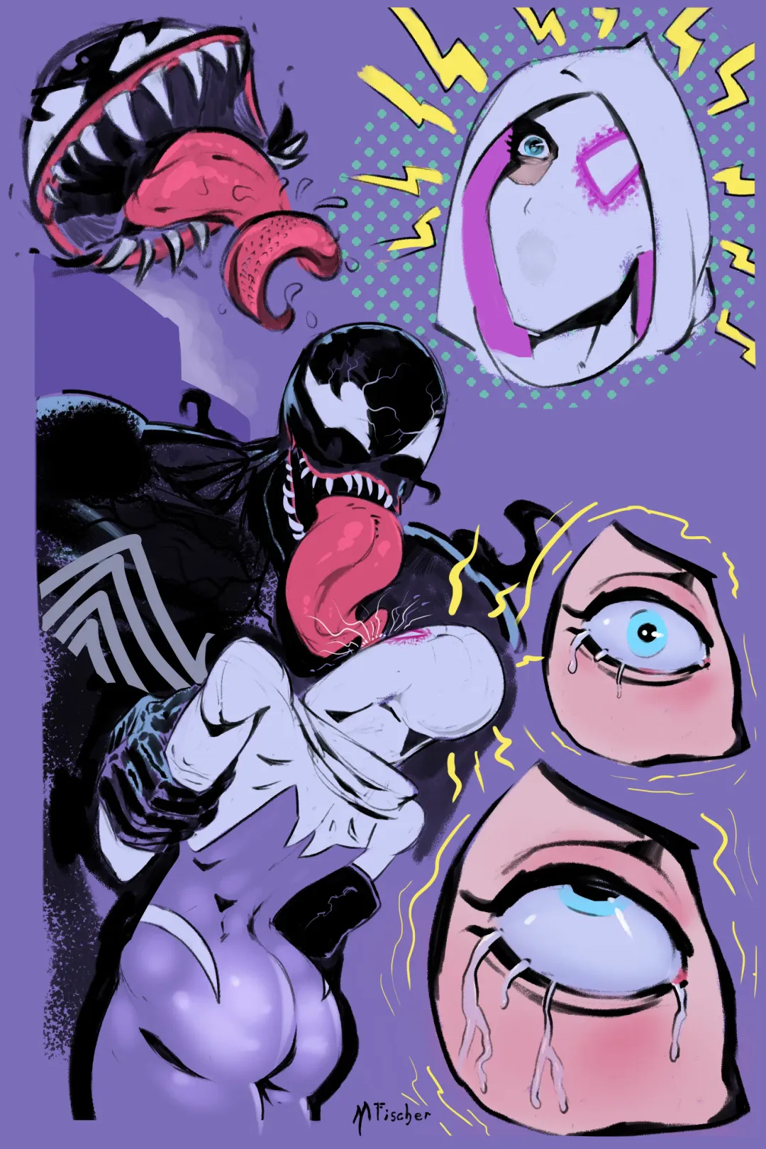 [Meinfischer] Meinfischer - Venom's Kiss: The Cumplete Saga Fhentai.net - Page 2