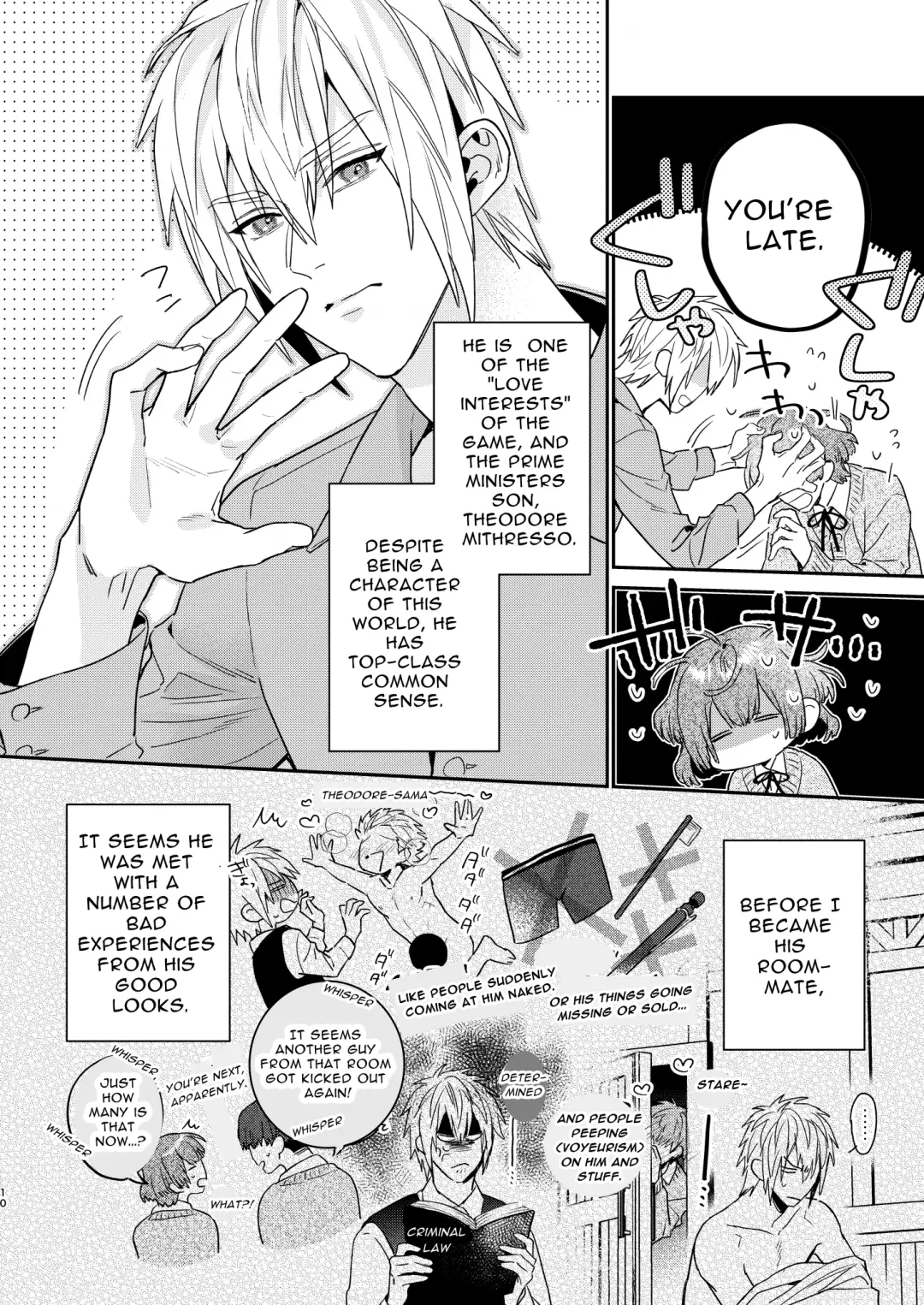 [Oova Akiru] Tensei Mob wa BL-gee no Sekai de Hamerare Kouryakusaremashita!? | Sex with the Love Interest! But I'm an NPC! 1 Fhentai - Page 10