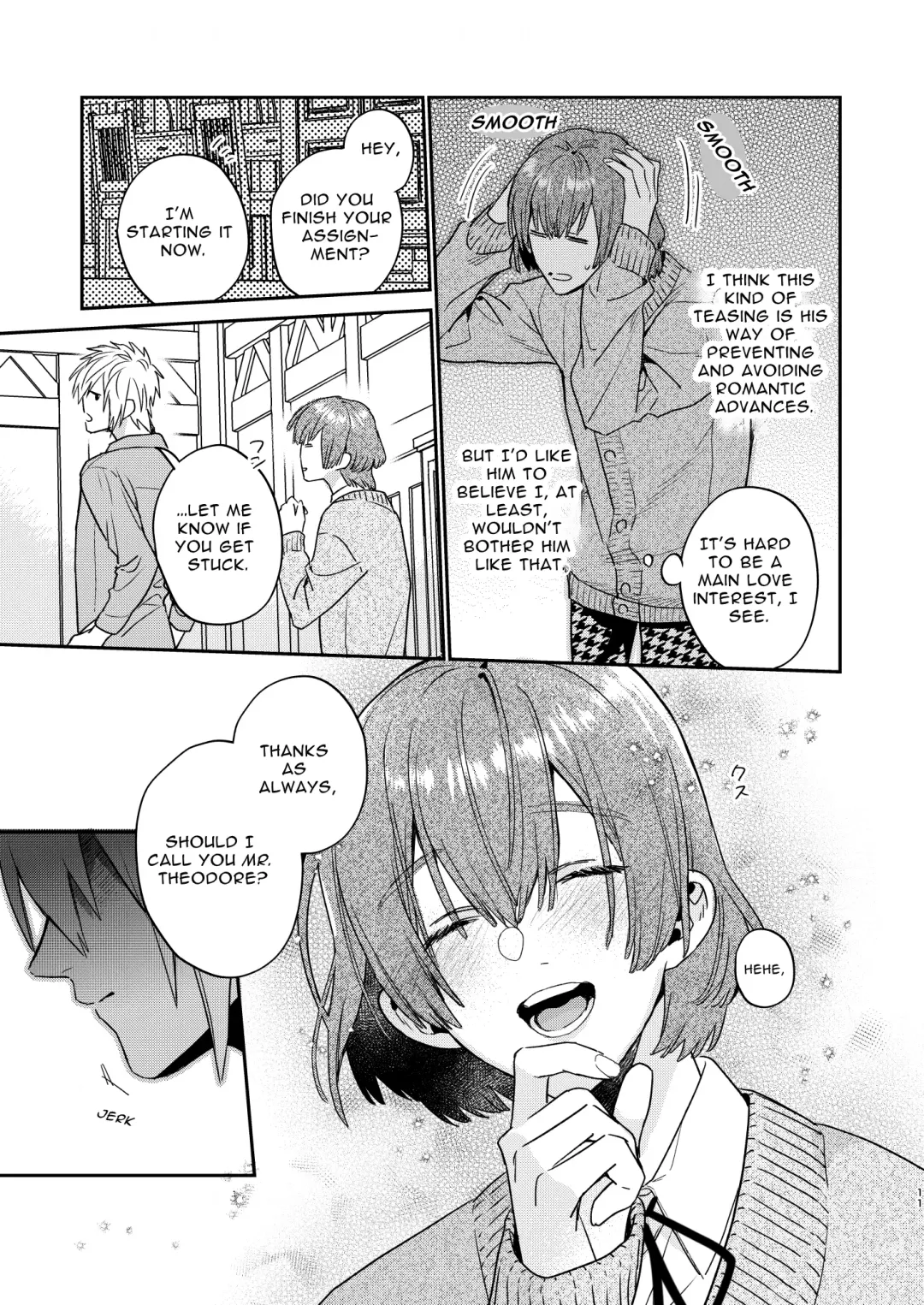 [Oova Akiru] Tensei Mob wa BL-gee no Sekai de Hamerare Kouryakusaremashita!? | Sex with the Love Interest! But I'm an NPC! 1 Fhentai - Page 11