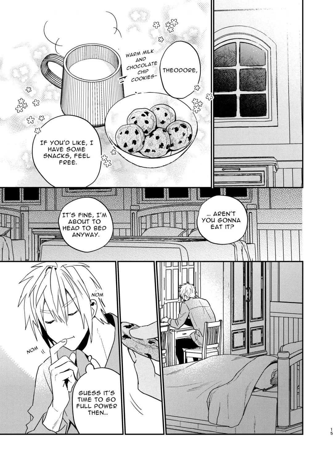 [Oova Akiru] Tensei Mob wa BL-gee no Sekai de Hamerare Kouryakusaremashita!? | Sex with the Love Interest! But I'm an NPC! 1 Fhentai - Page 15