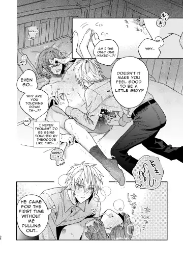 [Oova Akiru] Tensei Mob wa BL-gee no Sekai de Hamerare Kouryakusaremashita!? | Sex with the Love Interest! But I'm an NPC! 1 Fhentai.net - Page 36