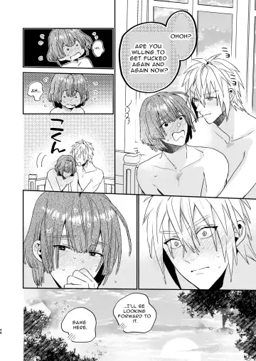 [Oova Akiru] Tensei Mob wa BL-gee no Sekai de Hamerare Kouryakusaremashita!? | Sex with the Love Interest! But I'm an NPC! 1 Fhentai.net - Page 48