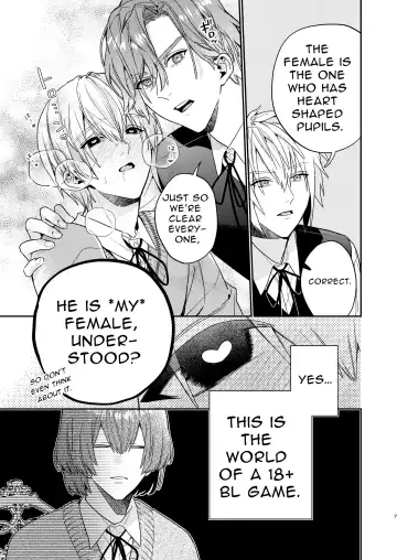 [Oova Akiru] Tensei Mob wa BL-gee no Sekai de Hamerare Kouryakusaremashita!? | Sex with the Love Interest! But I'm an NPC! 1 Fhentai.net - Page 7