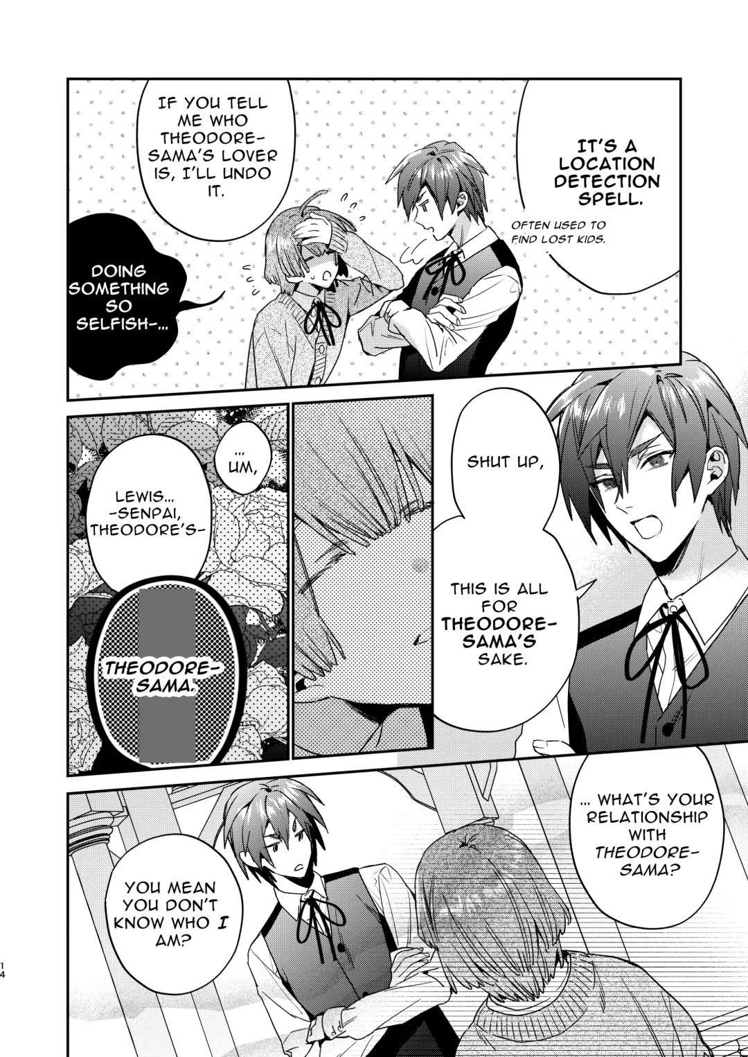 [Oova Akiru] Tensei Mob wa BL-gee no Sekai de Hamerare Kouryakusaremashita!? 2 | Sex with the Love Interest! But I'm an NPC! 2 Fhentai.net - Page 14