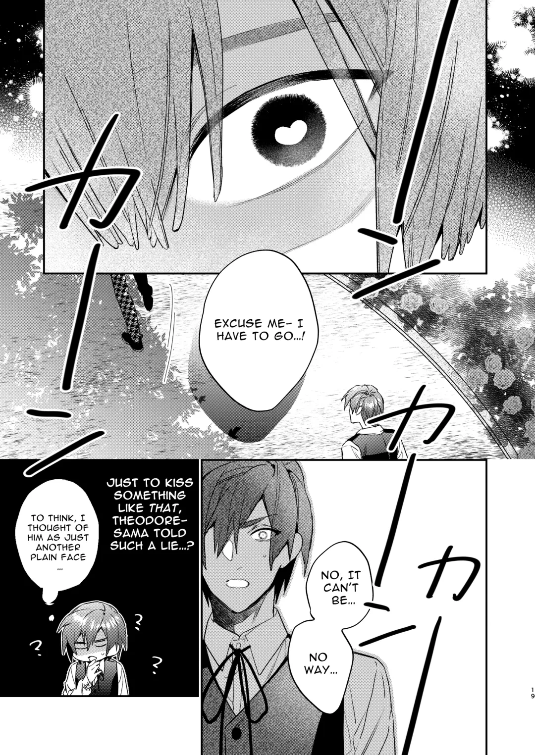 [Oova Akiru] Tensei Mob wa BL-gee no Sekai de Hamerare Kouryakusaremashita!? 2 | Sex with the Love Interest! But I'm an NPC! 2 Fhentai.net - Page 19