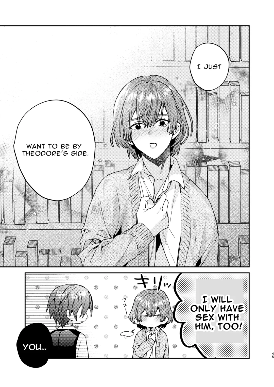 [Oova Akiru] Tensei Mob wa BL-gee no Sekai de Hamerare Kouryakusaremashita!? 2 | Sex with the Love Interest! But I'm an NPC! 2 Fhentai.net - Page 45