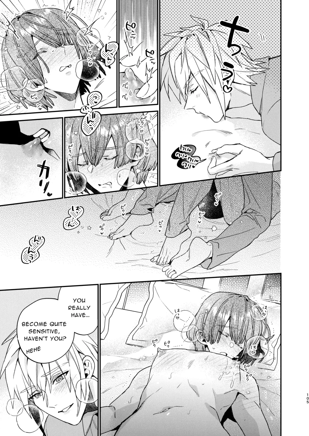 [Oova Akiru] Tensei Mob wa BL-gee no Sekai de Hamerare Kouryakusaremashita!? 3 | Sex with the Love Interest! But I'm an NPC! 3 Fhentai - Page 105