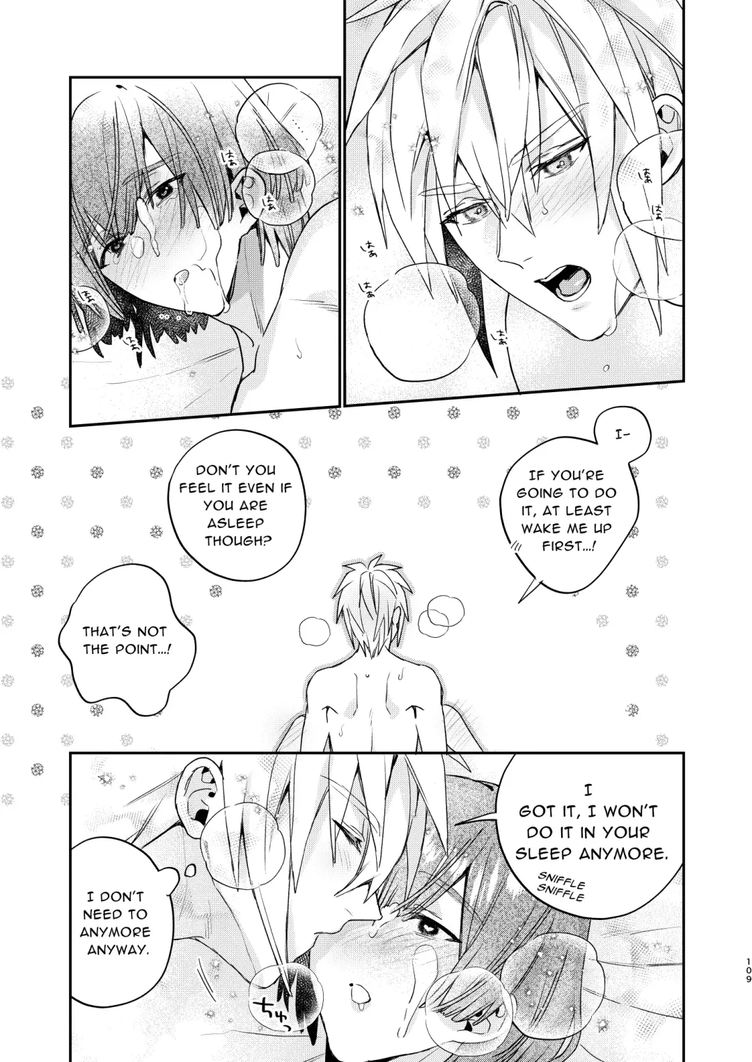 [Oova Akiru] Tensei Mob wa BL-gee no Sekai de Hamerare Kouryakusaremashita!? 3 | Sex with the Love Interest! But I'm an NPC! 3 Fhentai - Page 109