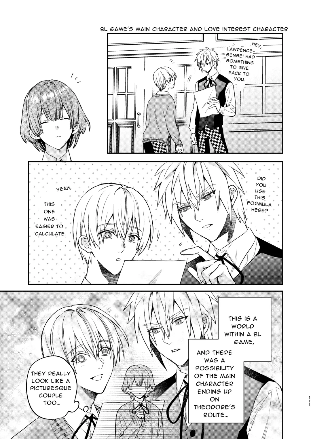 [Oova Akiru] Tensei Mob wa BL-gee no Sekai de Hamerare Kouryakusaremashita!? 3 | Sex with the Love Interest! But I'm an NPC! 3 Fhentai - Page 111