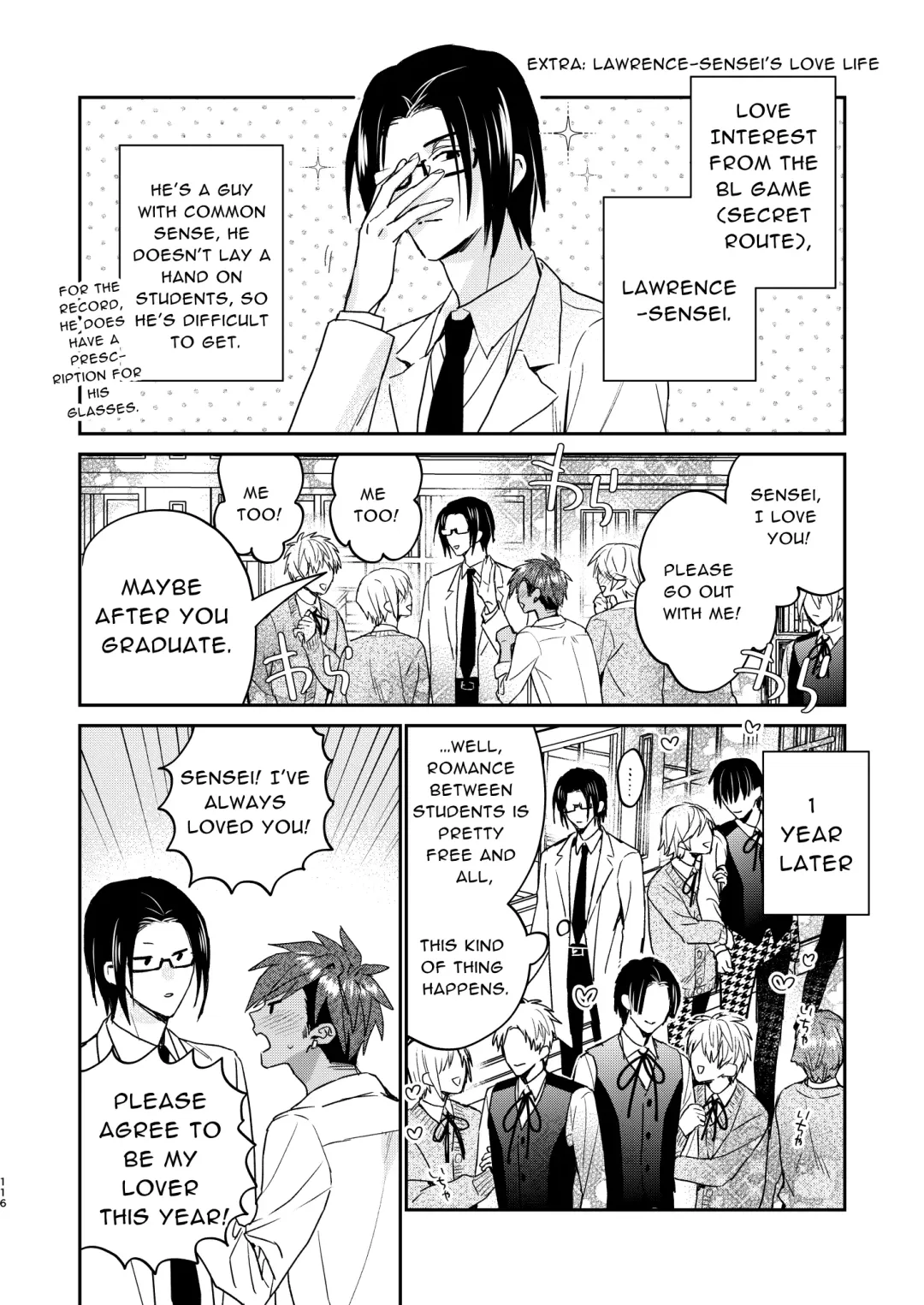 [Oova Akiru] Tensei Mob wa BL-gee no Sekai de Hamerare Kouryakusaremashita!? 3 | Sex with the Love Interest! But I'm an NPC! 3 Fhentai - Page 116