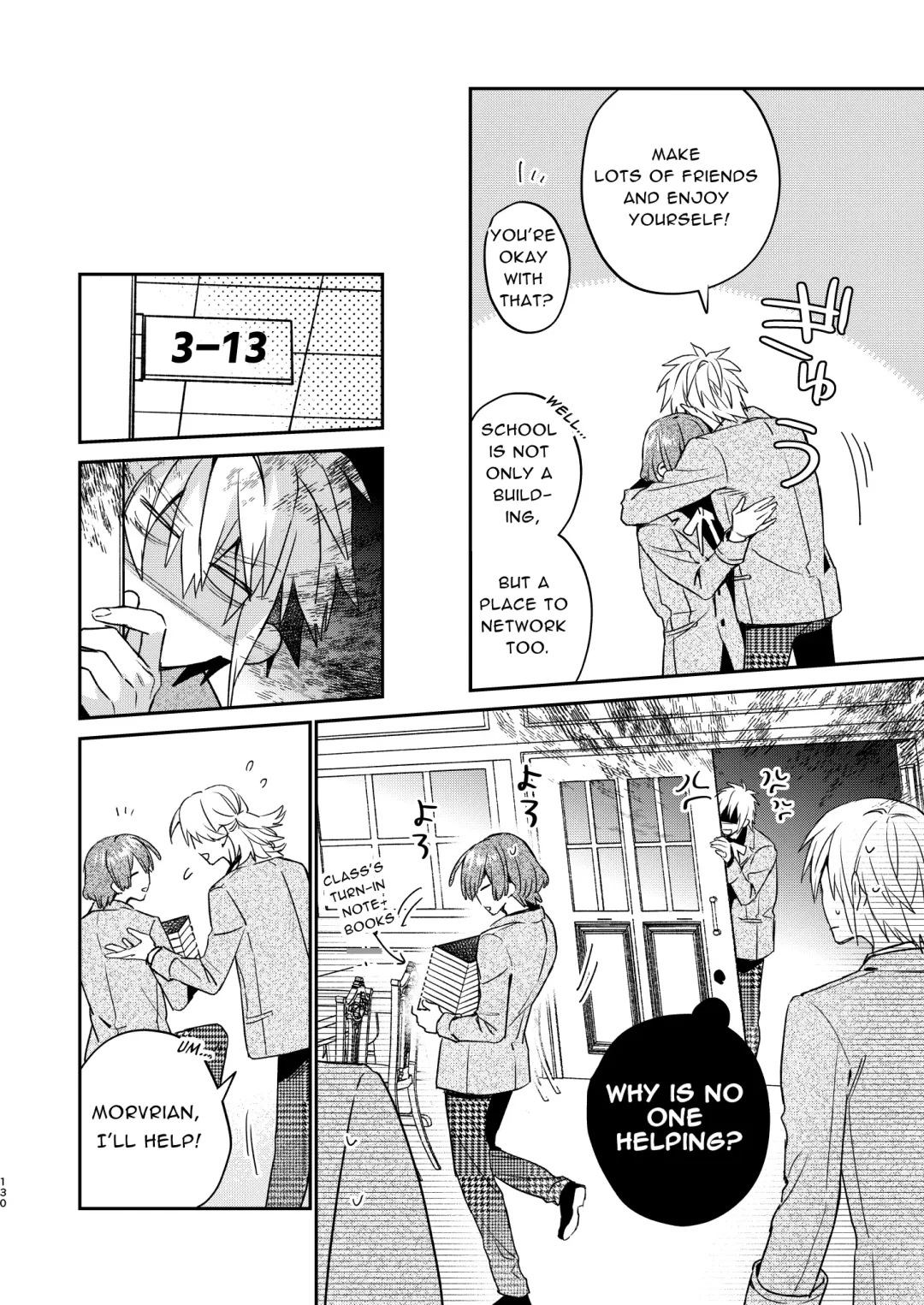 [Oova Akiru] Tensei Mob wa BL-gee no Sekai de Hamerare Kouryakusaremashita!? 3 | Sex with the Love Interest! But I'm an NPC! 3 Fhentai - Page 130