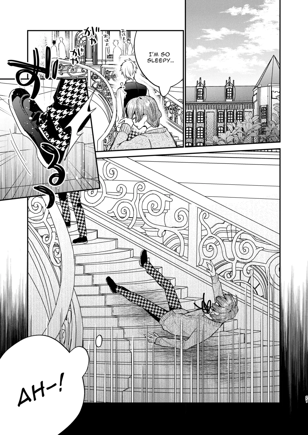 [Oova Akiru] Tensei Mob wa BL-gee no Sekai de Hamerare Kouryakusaremashita!? 3 | Sex with the Love Interest! But I'm an NPC! 3 Fhentai - Page 21