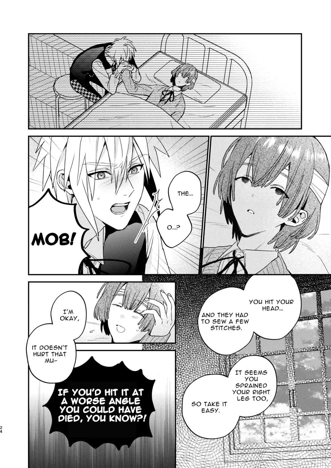 [Oova Akiru] Tensei Mob wa BL-gee no Sekai de Hamerare Kouryakusaremashita!? 3 | Sex with the Love Interest! But I'm an NPC! 3 Fhentai - Page 24