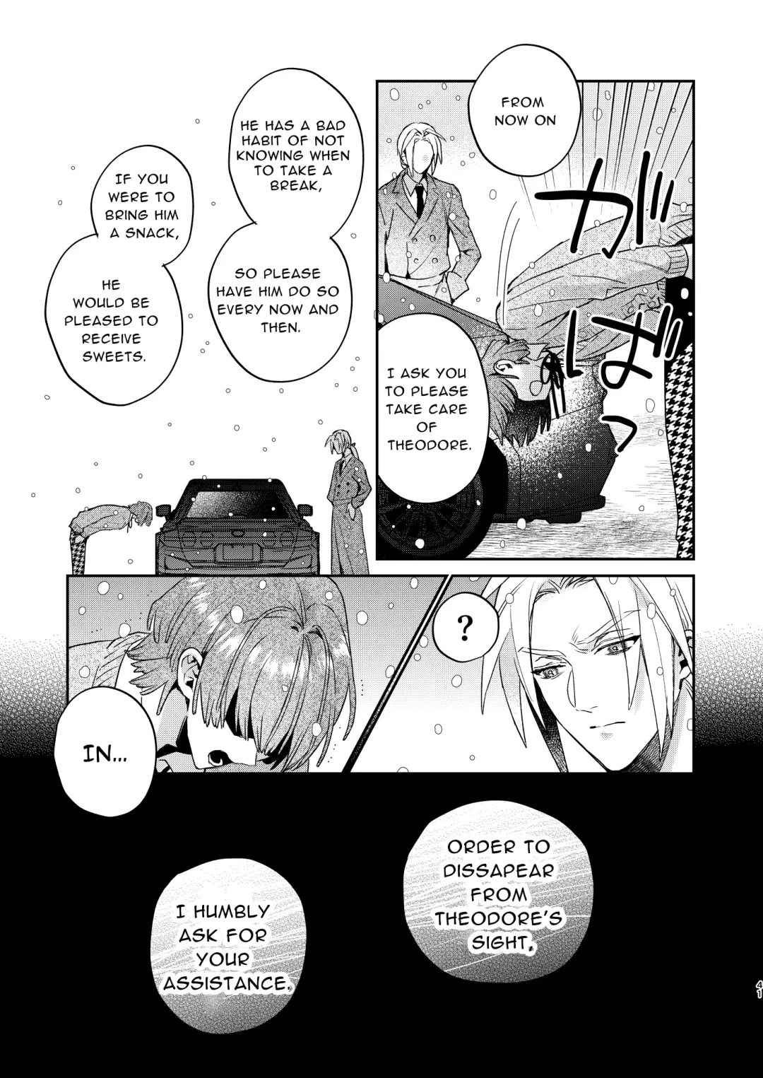 [Oova Akiru] Tensei Mob wa BL-gee no Sekai de Hamerare Kouryakusaremashita!? 3 | Sex with the Love Interest! But I'm an NPC! 3 Fhentai - Page 41