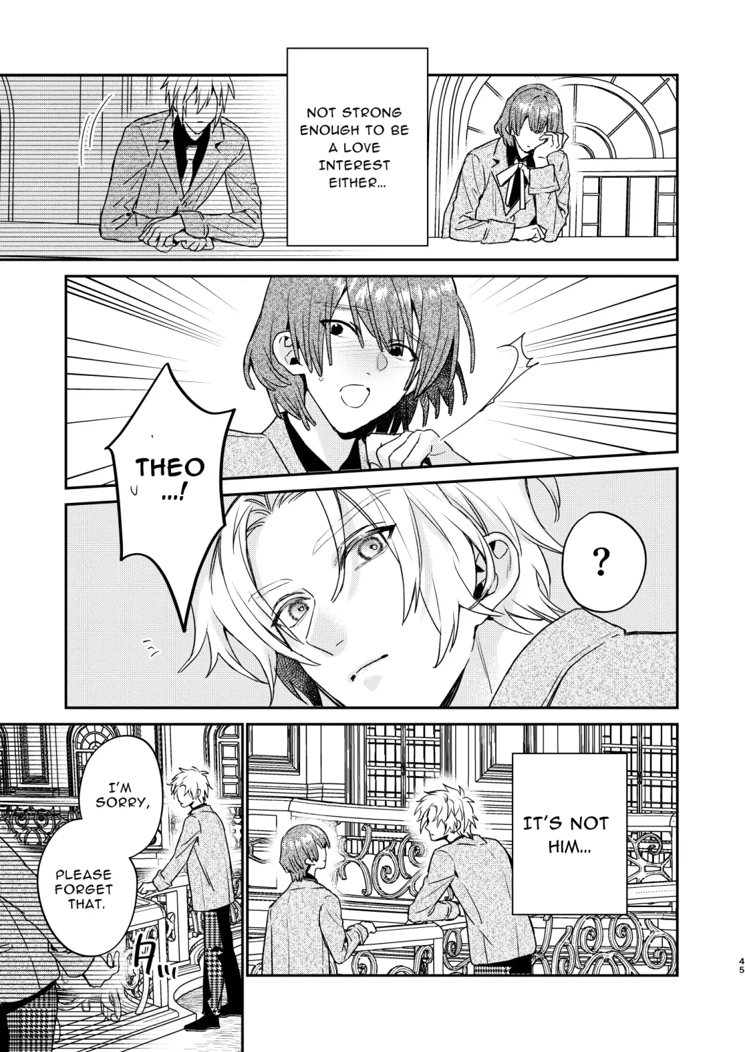 [Oova Akiru] Tensei Mob wa BL-gee no Sekai de Hamerare Kouryakusaremashita!? 3 | Sex with the Love Interest! But I'm an NPC! 3 Fhentai - Page 45